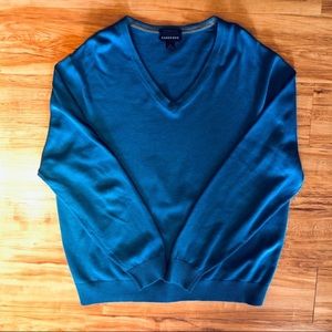 👔👔LANDS END1 Blue Sweater Lg- Super Soft!